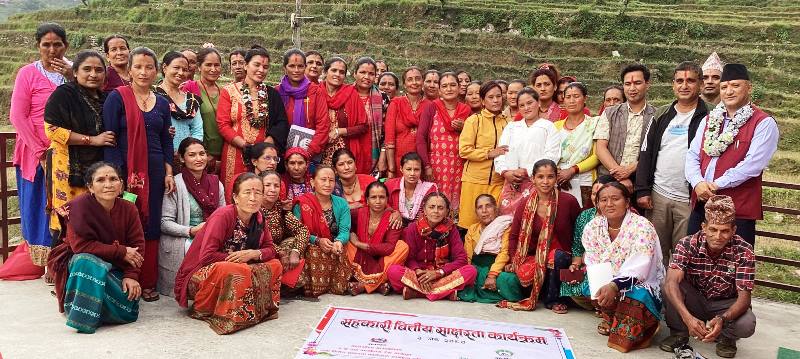 रेश साना किसान सहकारीको वित्तीय साक्षरता तालिम सम्पन्न